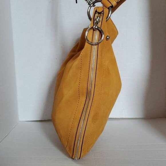 Rebecca Minkoff JODY CONVERTABLE Suede Hobo Crossbody Shoulder Tote WOMEN'S - Picture 3 of 16